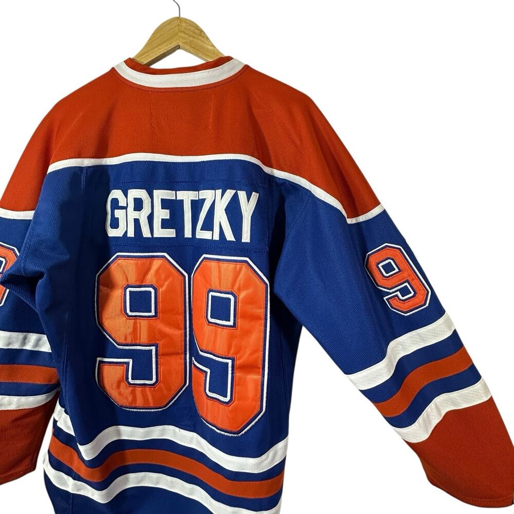 Wayne Gretzky Edmonton Oilers CCM Vintage Hockey Jersey Size 50 (Large) Adult - Picture 6 of 16